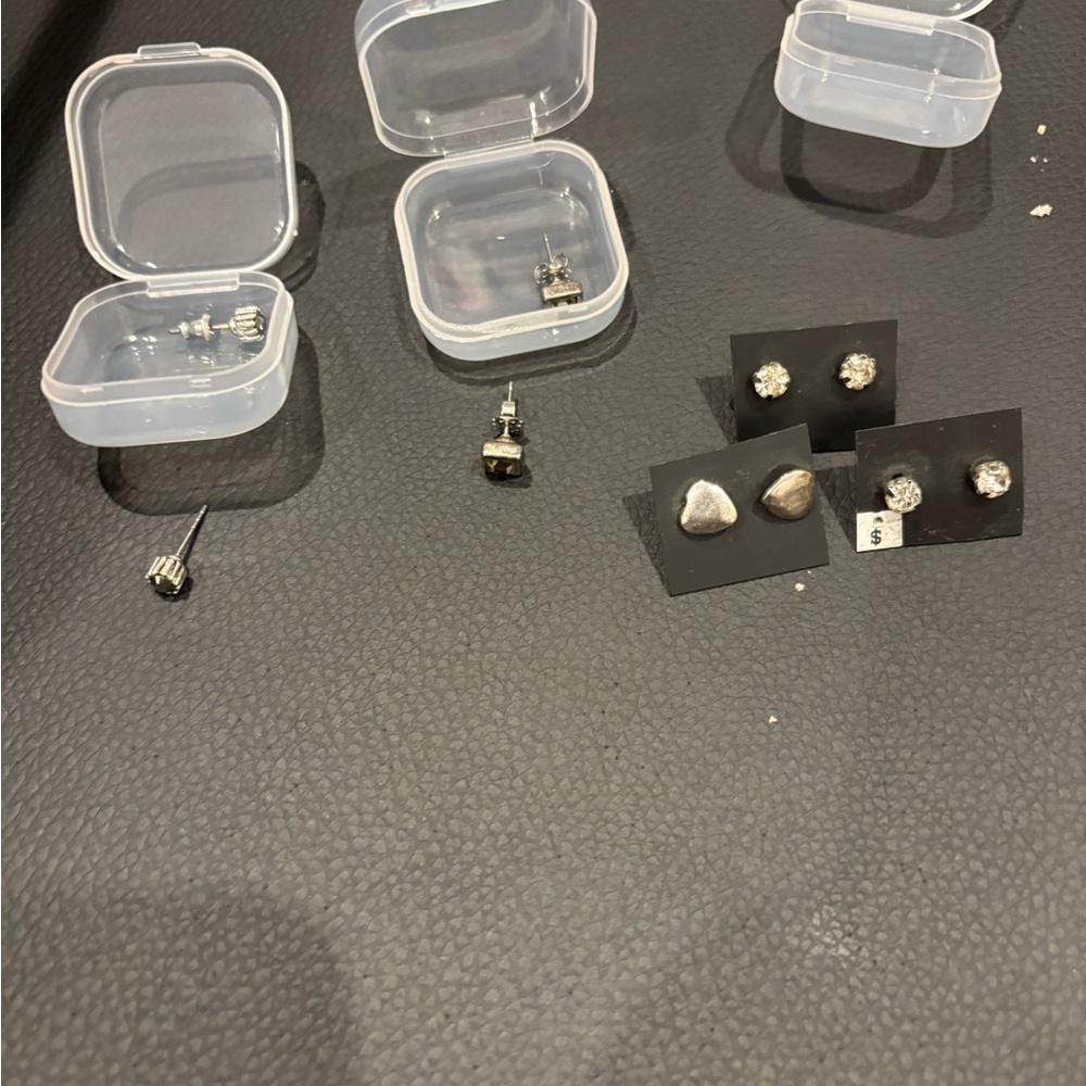 Earring Bundle – 5+ Pairs for Pierced Ears (Mixed Metals & Styles)